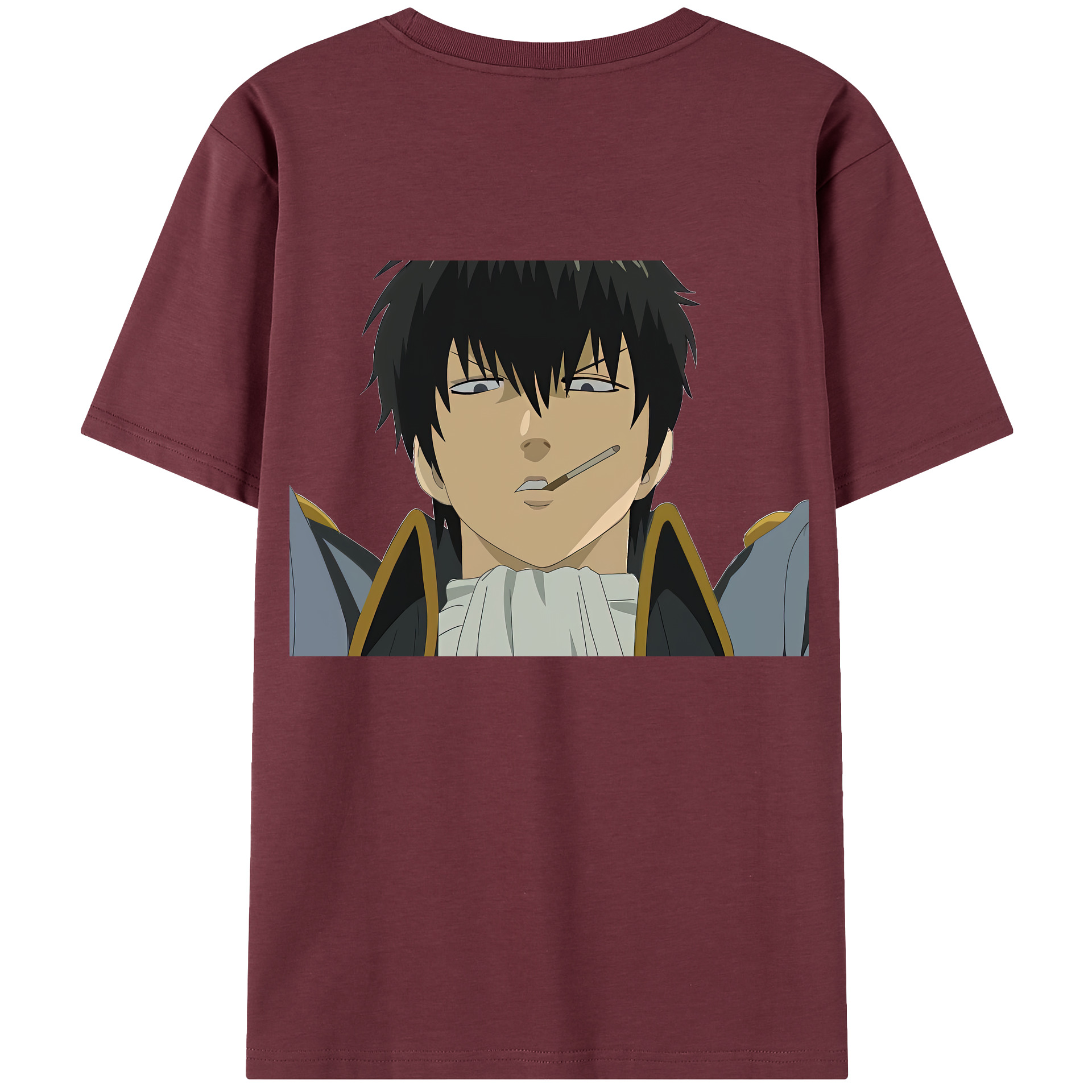 （画像用） ぎんたま 坂田銀時（さかたぎんとき） 神楽 志村新八（しむら しんぱち） GINTAMA Sakata Gintoki Kagura Shimura Shinpachi 綿100％半袖Tシャツ（背面プリント）